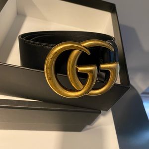 Authentic Gucci marmont belt worn twice